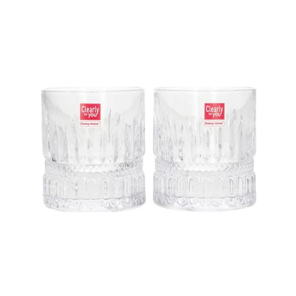 Danny Home Crystal Heritage Bar Style Tumbler 20cl, pack de 2
