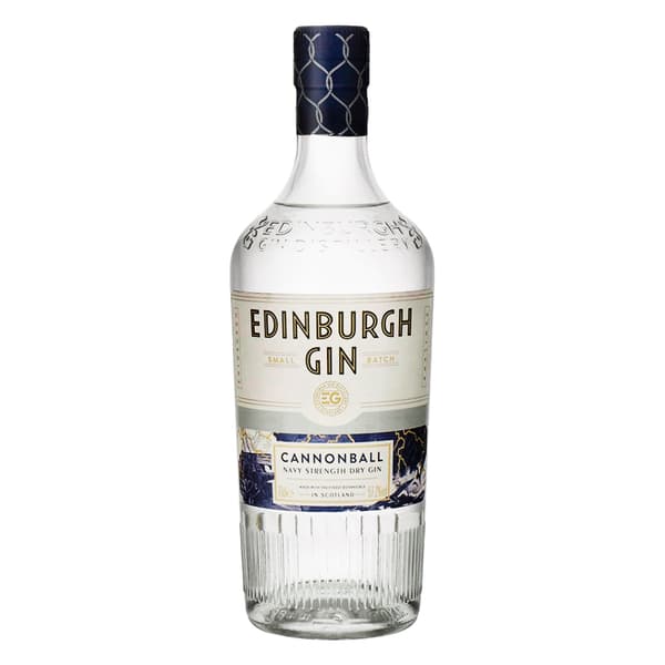 Edinburgh Cannonball Navy Strength Gin 70cl