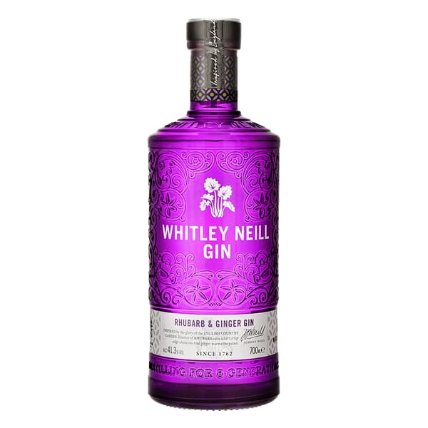 Whitley Neill Rhubarb & Ginger Handcrafted Gin 70cl