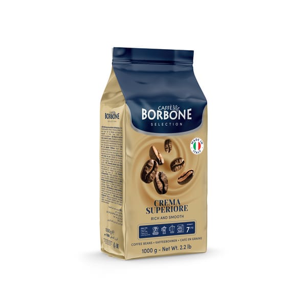 Caffè Borbone Crema Superiore Kaffeebohnen 1kg