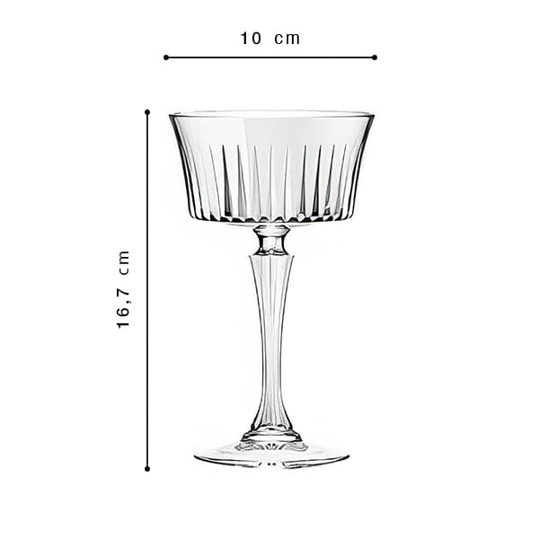 RCR Timeless Verre à Champagne, Pack de 6
