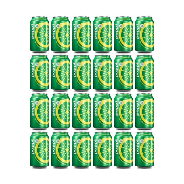 Poppi Lemon Lime Soda 33cl 24er Pack