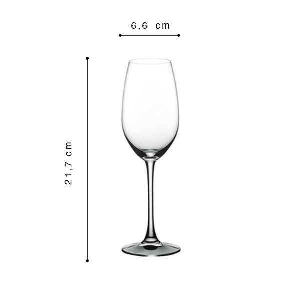 Nachtmann ViVino Flûte à Champagne, Pack de 4