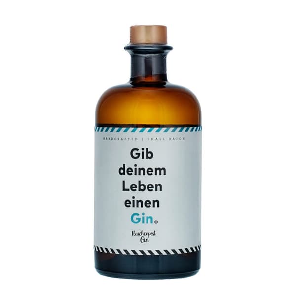 Flaschenpost Gin "Gib deinem Leben einen Gin" 50cl
