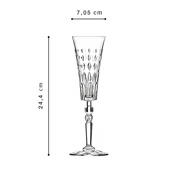 RCR Marilyn Flute 17cl, 6er-Pack