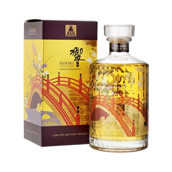 Hibiki Harmony 100th Anniversary Japanese Blended Whisky 70cl