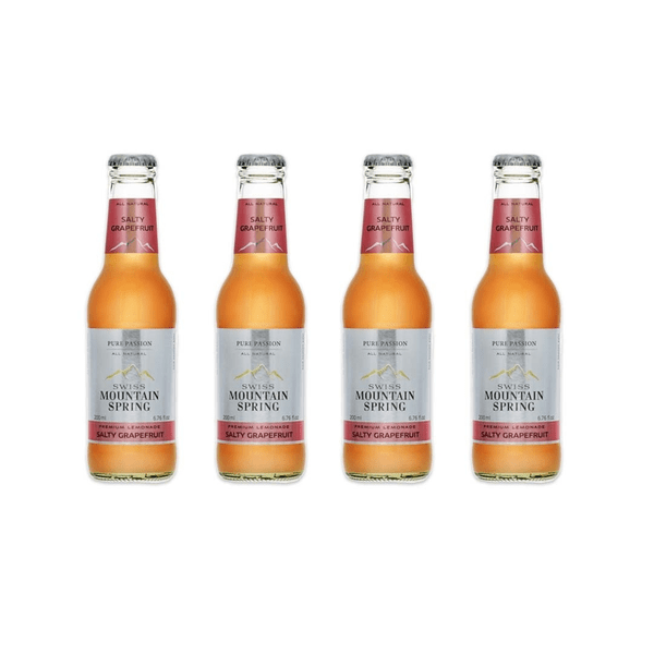 Swiss Mountain Spring Salty Grapefruit Lemonade 20cl, 4er-Pack