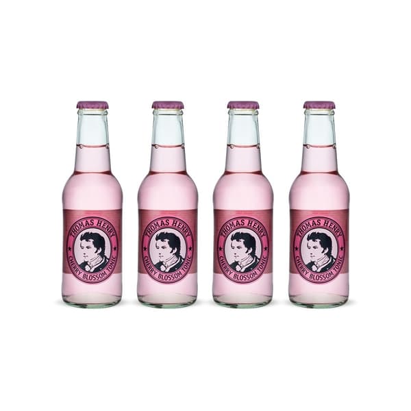 Thomas Henry Cherry Blossom Tonic Water 20cl Pack de 4