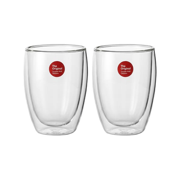 Bodum Pavina verre double paroi 35cl, Pack de 2