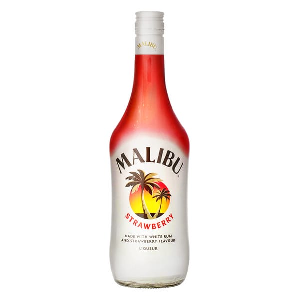 Malibu Strawberry Likör 18% 70cl