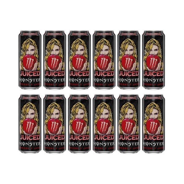 Monster Energy Drink Juiced Bad Apple 50cl Pack de 12