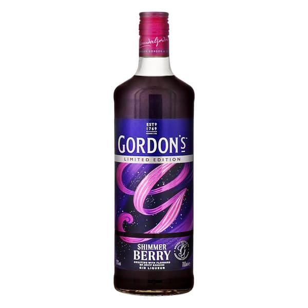 Gordon's Shimmer Berry Gin Liqueur Limited Edition 70cl