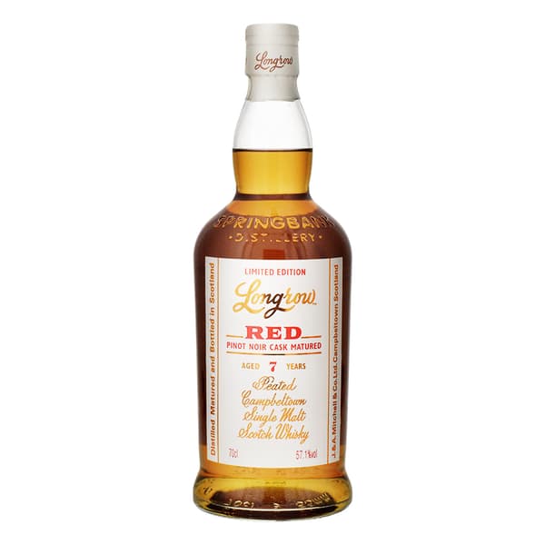 Longrow Red 7 Years Pinot Noir Cask Single Malt Whisky 70cl