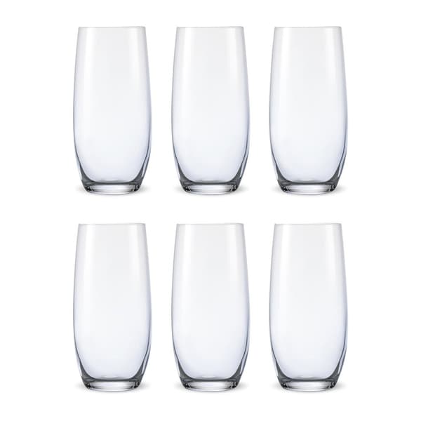 Bohemia Crystal Glass Club Long Drink Glas 35cl, 6er-Set