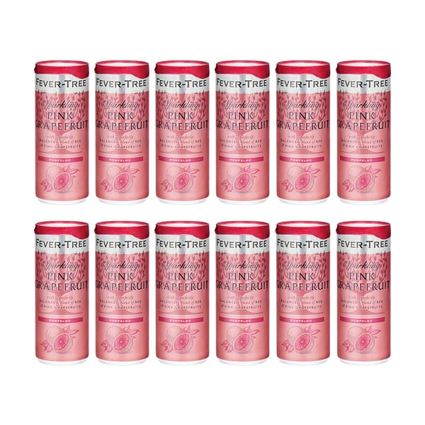 Fever-Tree Sparkling Pink Grapefruit 25cl, 12er Pack