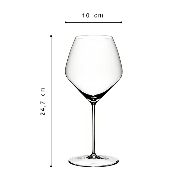 Riedel Veloce Pinot Noir / Nebbiolo Weinglas, 2er-Pack