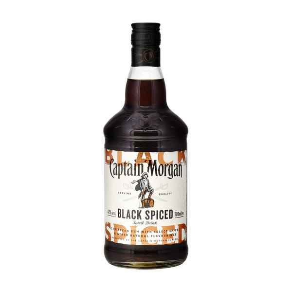 Captain Morgan Black Spiced Spirituose auf Rum-Basis 70cl