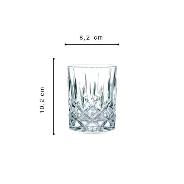 Nachtmann Noblesse Whiskygläser, 4er-Set