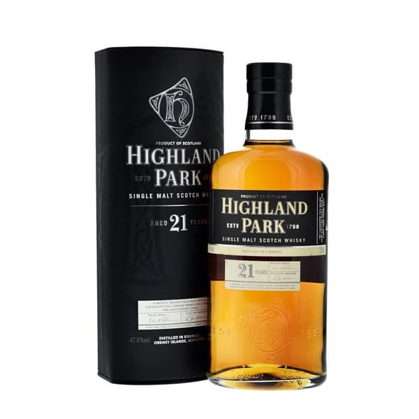 Highland Park 21 Years Single Malt Whisky 70cl