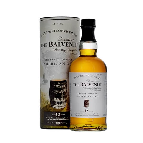 The Balvenie The Sweet Toast of American Oak 12 Years Whisky 70cl