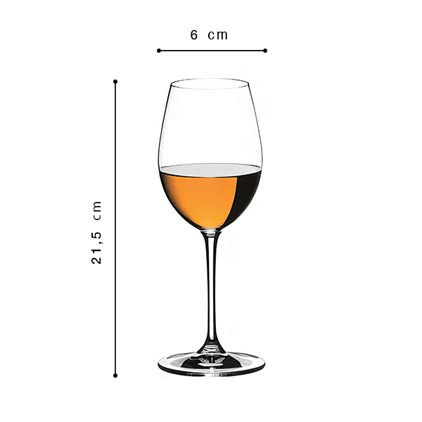 Riedel Vinum Sauvignon Blanc / Verre à Vin de Dessert 35cl, Pack de 2