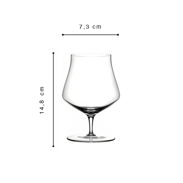 Nude Islands Cognac Tasting Glas Pack de 2