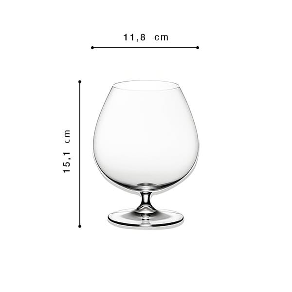 Riedel Vinum Brandy Glas, 2er-Pack