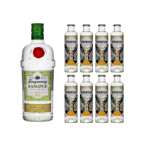 Tanqueray Rangpur 70cl avec 8x 1724 Tonic Water