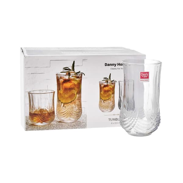 Danny Home Vintage Highball Tumbler 31.5cl 6er-Set