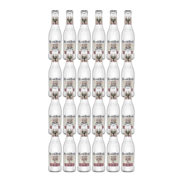 Fever-Tree Premium Soda Water 20cl, 24er-Pack