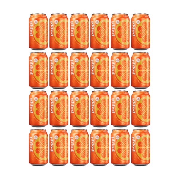 Poppi Orange Soda 33cl 24er Pack