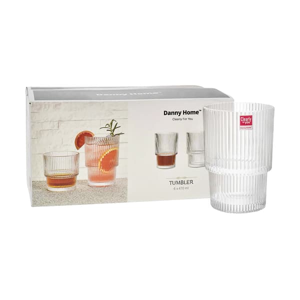 Danny Home Ripple Tumbler 47cl 6er-Set