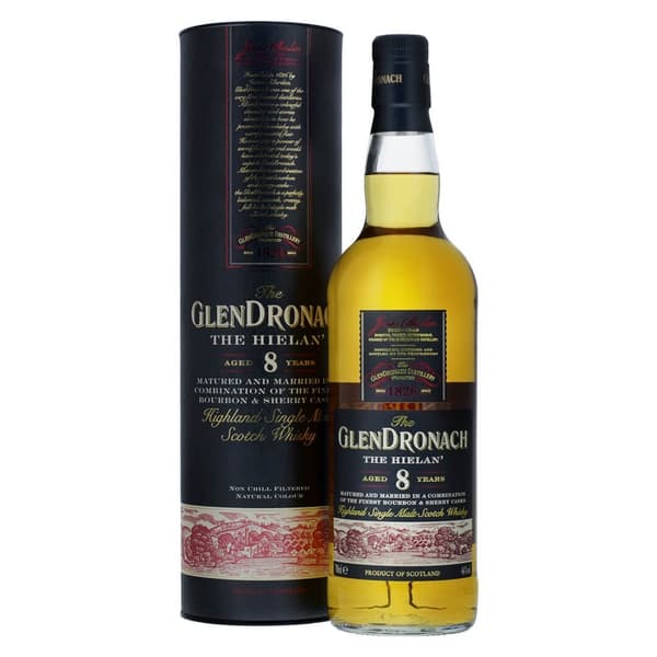 Glendronach 8 Years The Hielan' 70cl