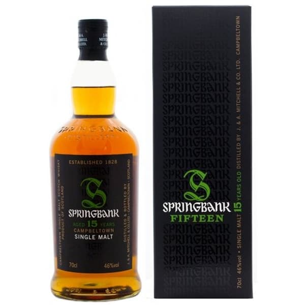 Springbank 15 Years Single Malt Whisky 70cl