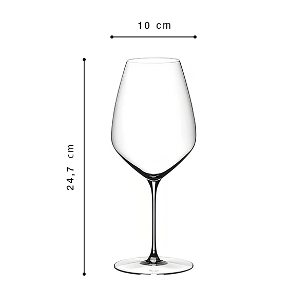 Riedel Veloce Syrah / Shiraz Weinglas, 2er-Pack