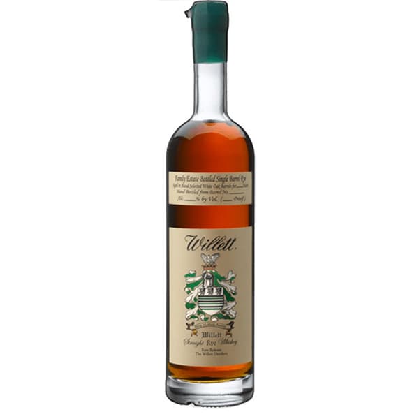 Willett Family Estate Single Barrel Rye 8 Years Whiskey 75cl