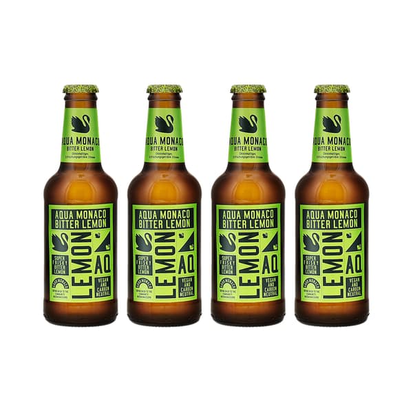 Aqua Monaco Bitter Lemon 23cl 4er Pack