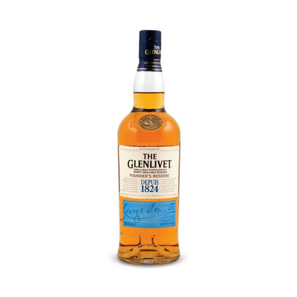 The Glenlivet Founder's Reserve Whisky mit Swiss Ice Rocks 70cl