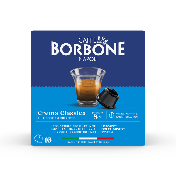 Caffè Borbone Crema Classica Dolce Gusto 16 Capsules