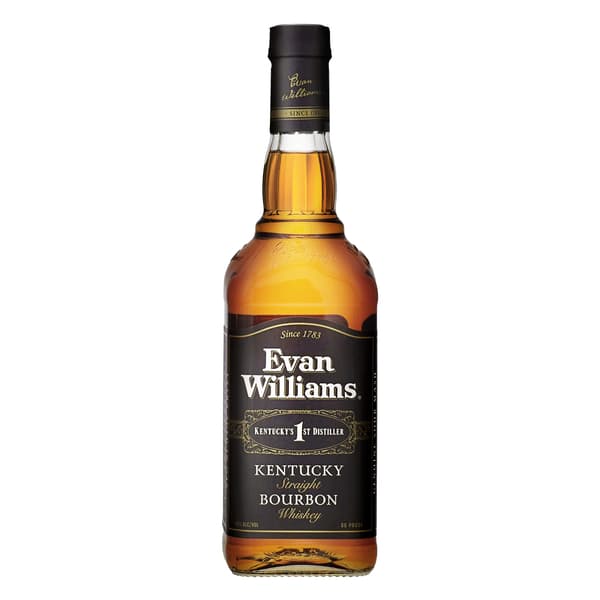 Evan Williams Black Bourbon Whiskey 70cl