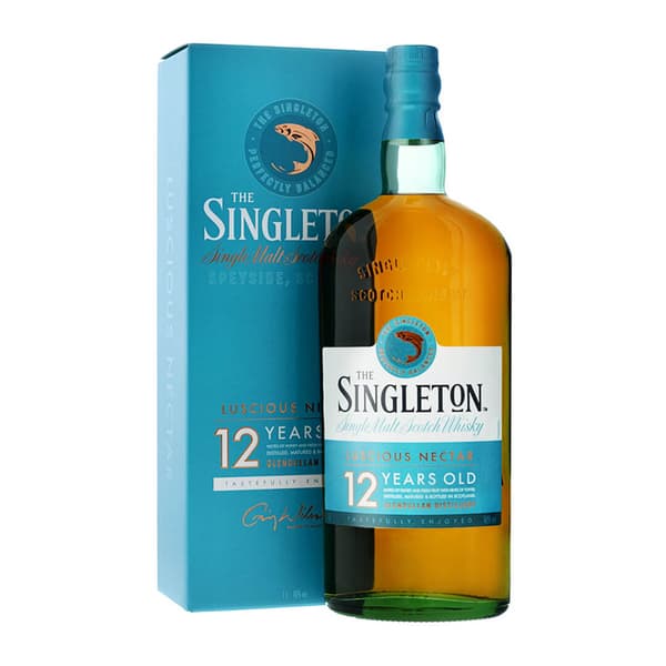 Singleton of Glendullan 12 Years Single Malt Whisky 100cl