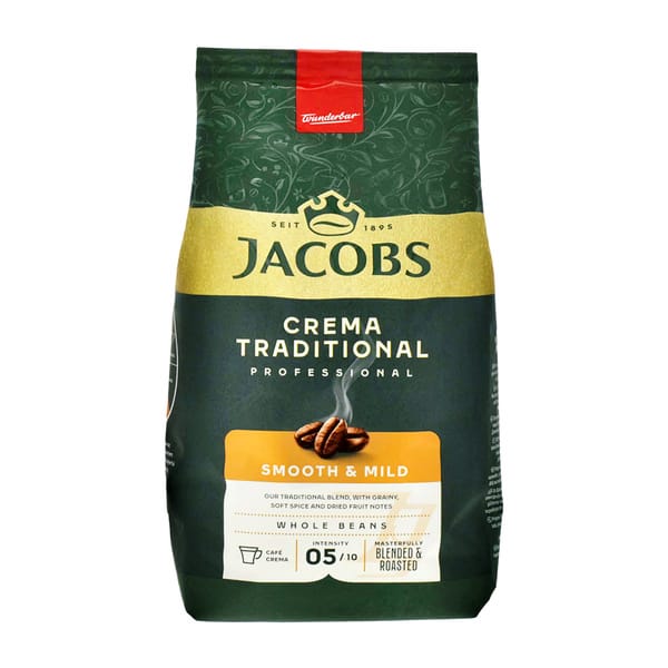 Jacobs Café Crema Traditional Kaffeebohnen 1kg