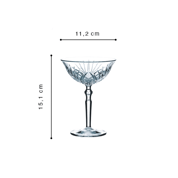 Nachtmann Palais Coupe à Cocktail, Set de 6