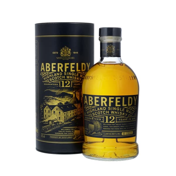 Aberfeldy Single Malt Scotch Whisky 12 Years 70cl