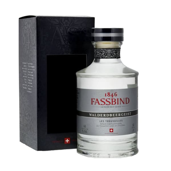 Fassbind Les Trouvailles Walderdbeergeist 50cl