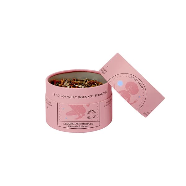 Cosmic Dealer Le Big Cleanse Ayurvedic Lemongrass & Hibiscus Loose Tea