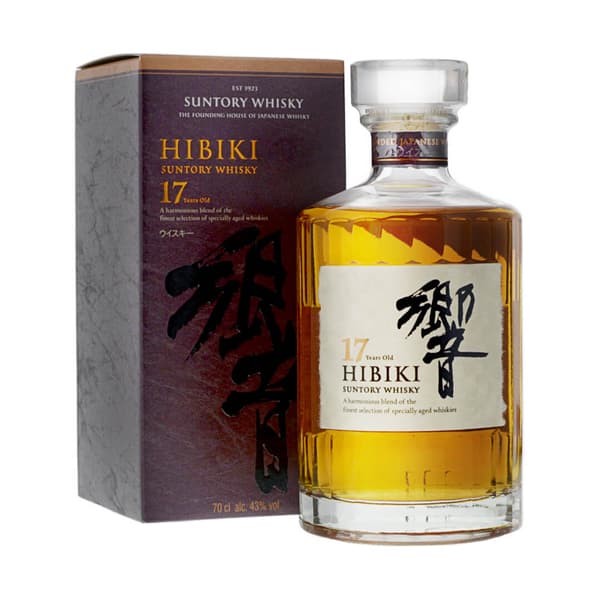 Hibiki 17 Years Japanese Blended Whisky 70cl