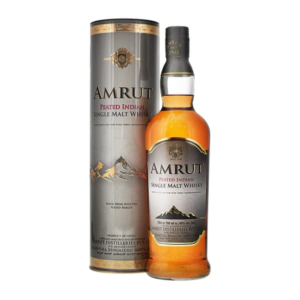Amrut Indian Peated Single Malt Whisky 70cl