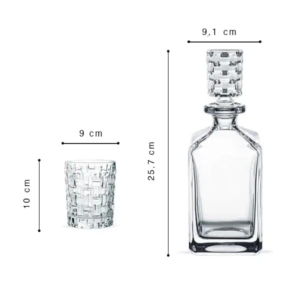 Nachtmann Bossa Nova Whiskyset, dreiteilig