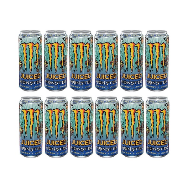 Monster Energy Drink Juiced Aussie Lemonade 50cl 12er Pack